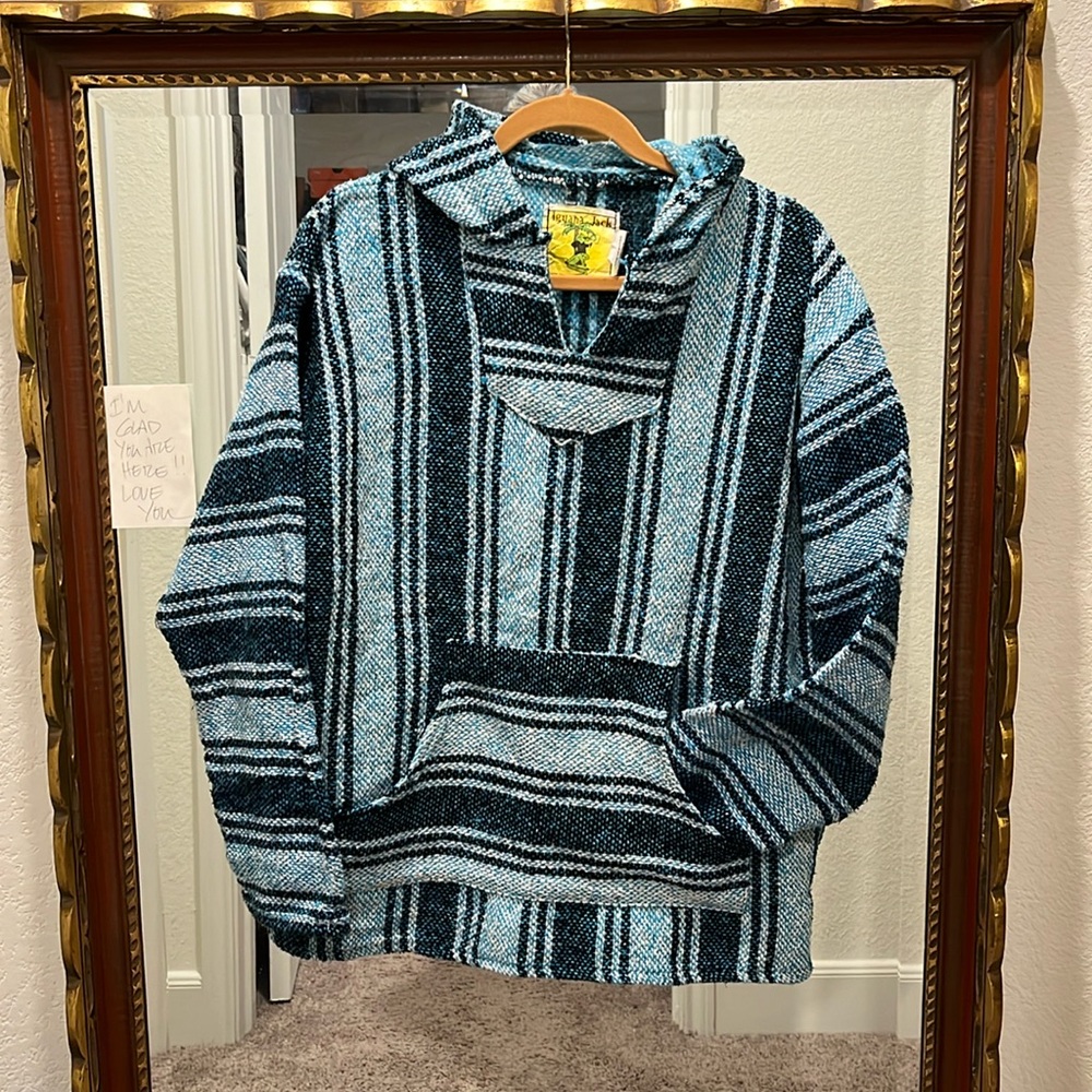 Surfer Boho Poncho Pullover